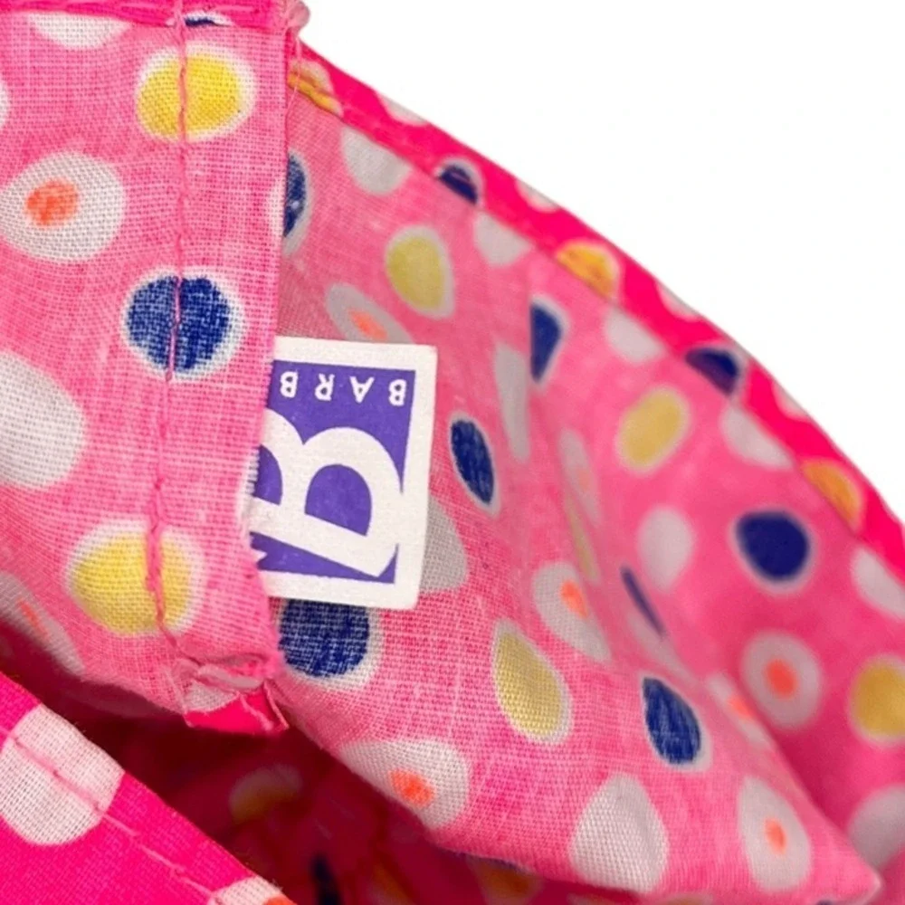 Barbie Doll Clothes Pink Party Dress Cocktail Polka‎ Dot VTG 90s Clothing